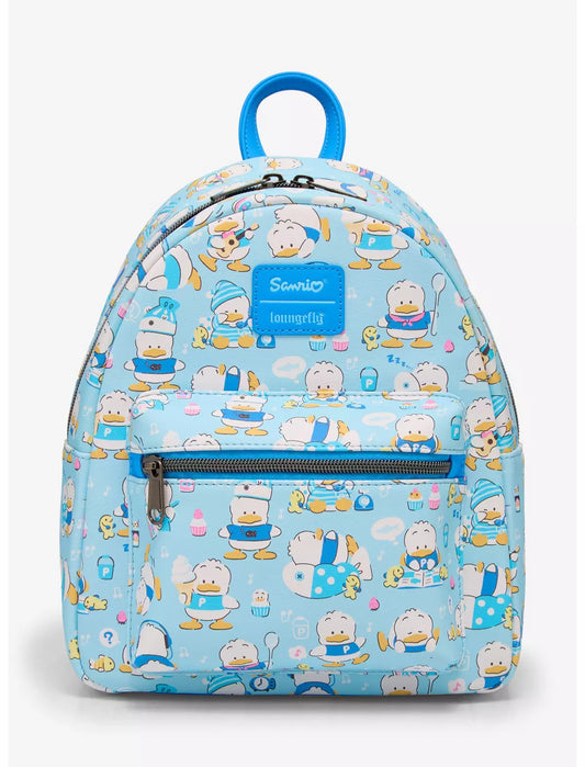 Loungefly Sanrio Pekkle Allover Print Mini Backpack Soft Tag