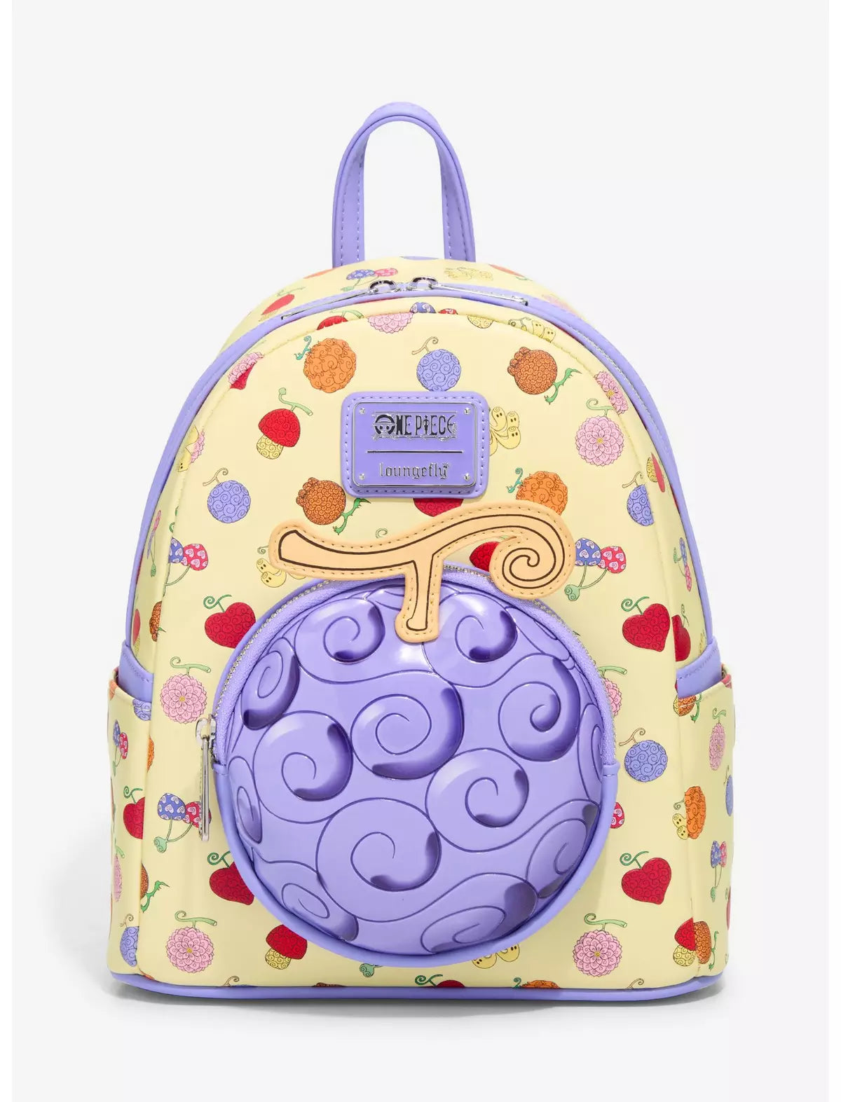 Loungefly Anime One Piece Devil Fruit Allover Print Mini Backpack Hard Tag - BoxLunch Exclusive