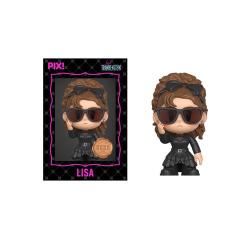 ThrillJoy Lisa Frankenstein Lisa with Glasses Pix! Vinyl Figure Sealed Limited Edition 6666 PCS