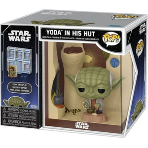 Funko POP! Nooks: Disney Star Wars Yoda in his Hut Vinyl Figure Collectible