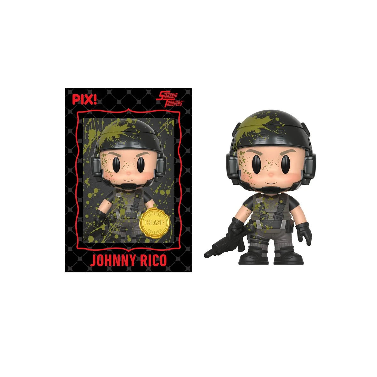 ThrillJoy Starship Troopers Johnny Rico (Armored) Pix! Vinyl Figure LE6666 Sealed Random Chase