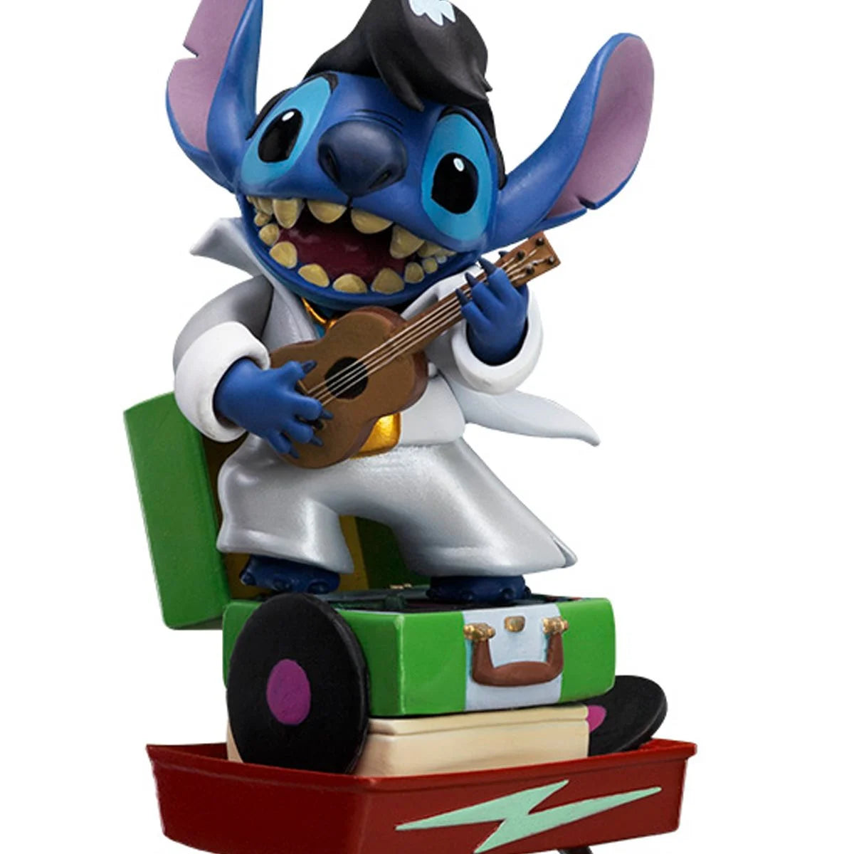 Iron Studios Lilo & Stitch Stitch King of Rock Version 1:10 Art Scale Limited Edition Statue