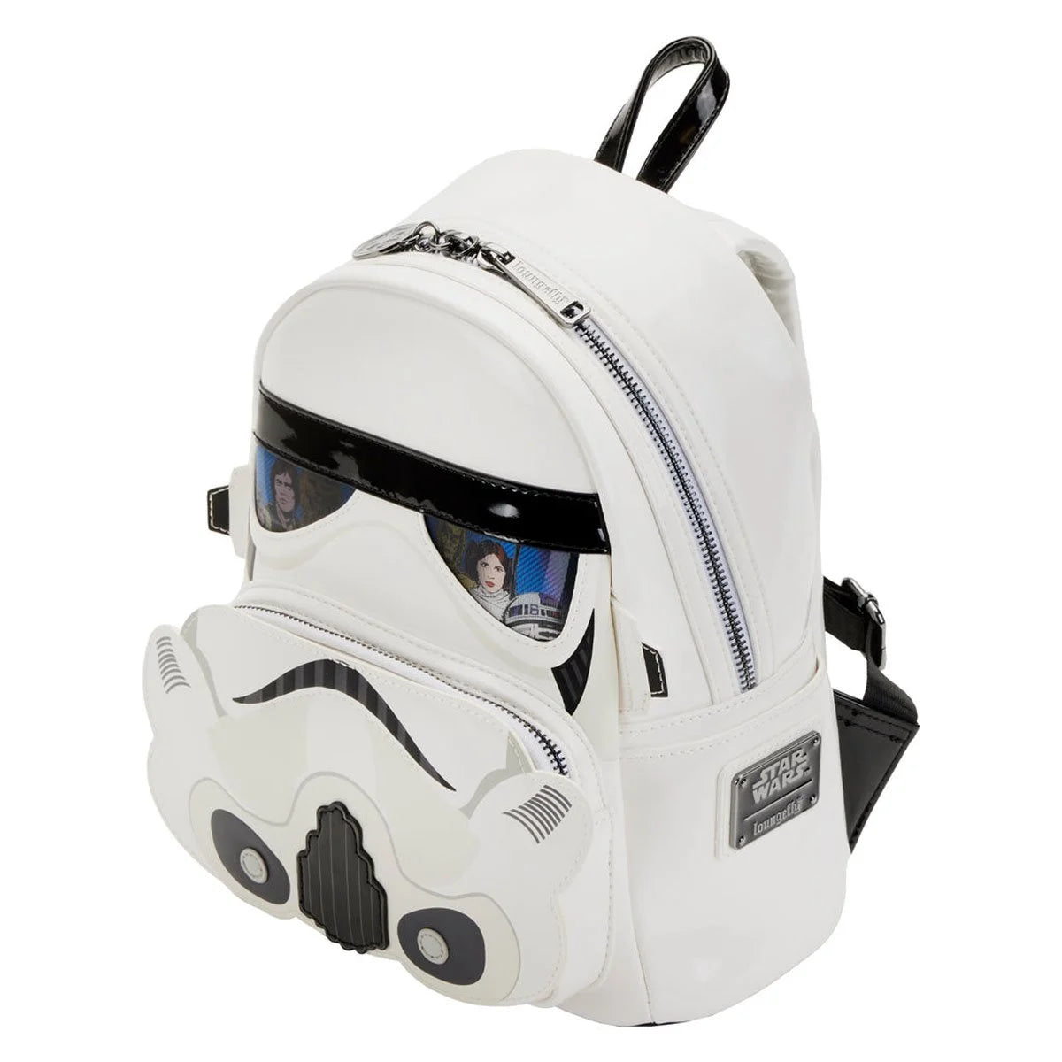 Loungefly Disney Star Wars Stormtrooper Lenticular Mini-Backpack Hard Tag