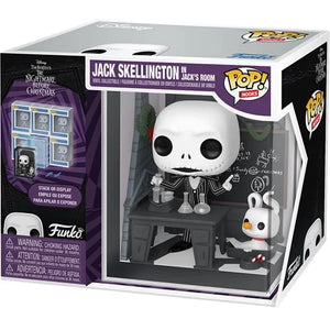 Funko POP! Nooks: Disney The Nightmare Before Christmas Jack Skellington in Jack's Room Vinyl Figure Collectible