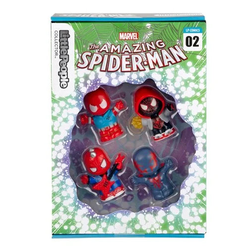 Fisher-Price Marvel Spider-Man: Issue 2 Little People Collector Figure Set 4pk