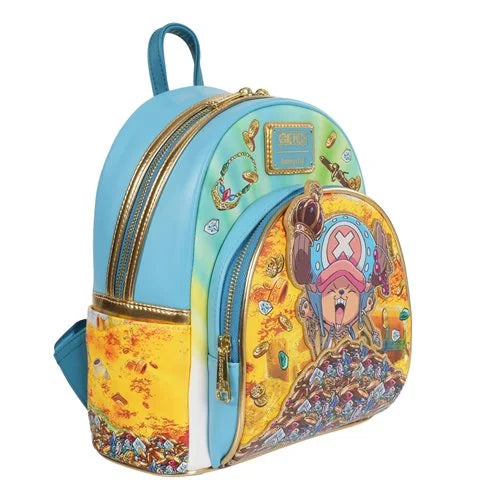 Loungefly One Piece Tony Tony Chopper Treasure Mini-Backpack - Entertainment Earth Exclusive Hard Tag