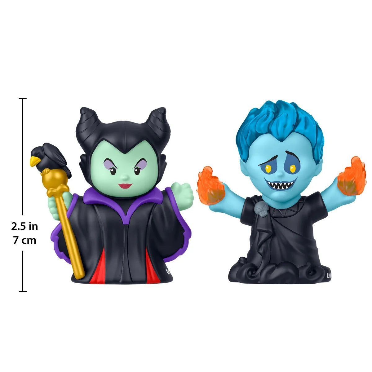 Fisher Price Disney Villains Maleficent and Hades Little People Collector Figure Set