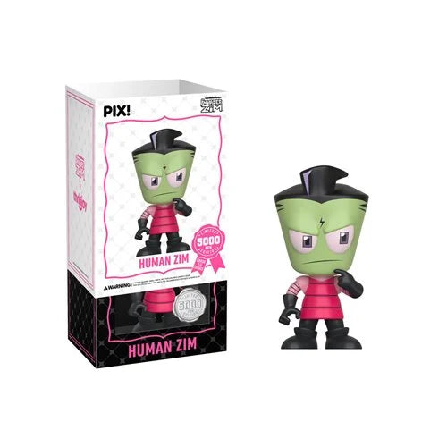 ThrillJoy Invader Zim Human Zim Pix! Vinyl Figure Sealed Limited Edition 5000 PCS