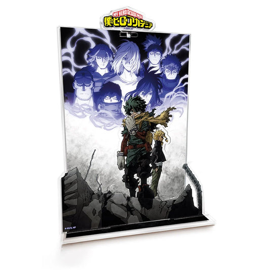 My Hero Academia Deku & All Might Acryl Diorama by Abysse America