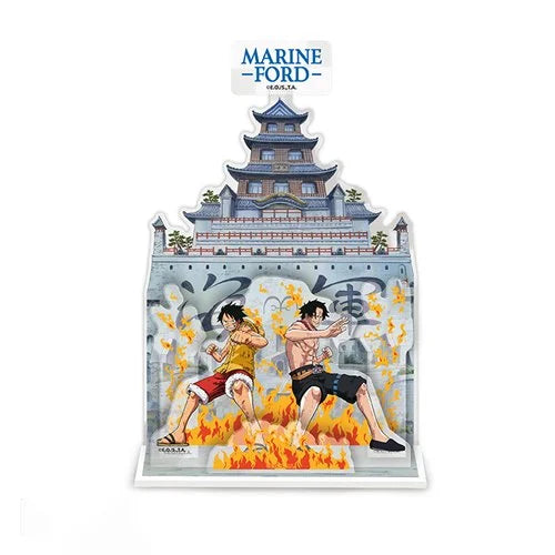 One Piece Marineford Acryl Diorama by Abysse America