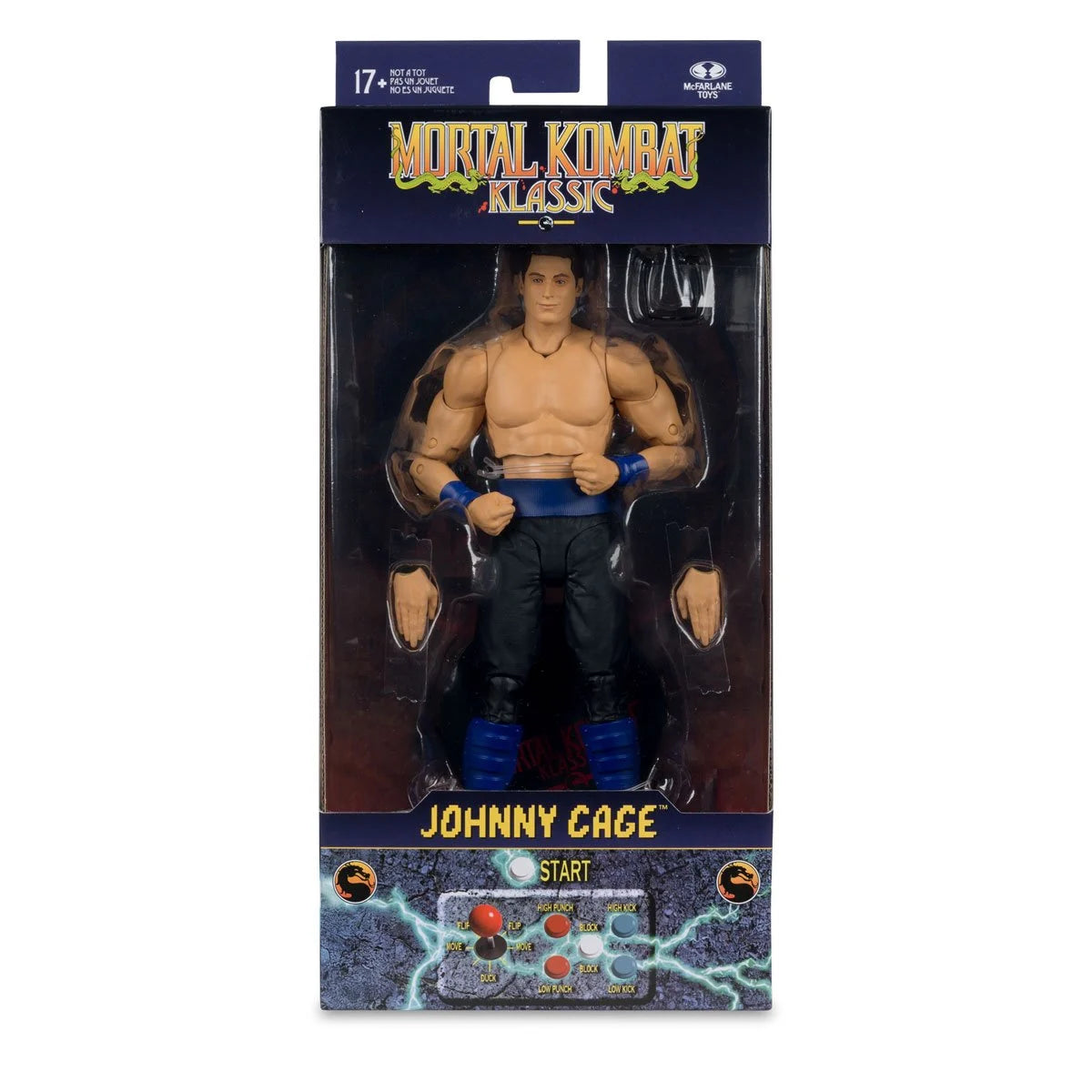 McFarlane Toys Mortal Kombat Klassic Johnny Cage Wave 4 7-Inch Scale Action Figure