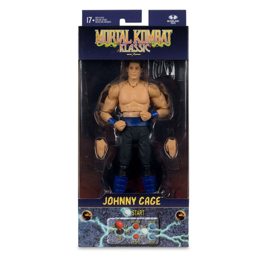 McFarlane Toys Mortal Kombat Klassic Johnny Cage Wave 4 7-Inch Scale Action Figure