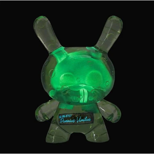 Kidrobot Infected Specimen Dunny Glow-in-the-Dark 8-Inch Resin Art Figure Limited Edition 600 PCS