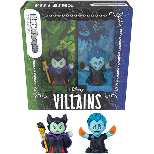 Fisher Price Disney Villains Maleficent and Hades Little People Collector Figure Set