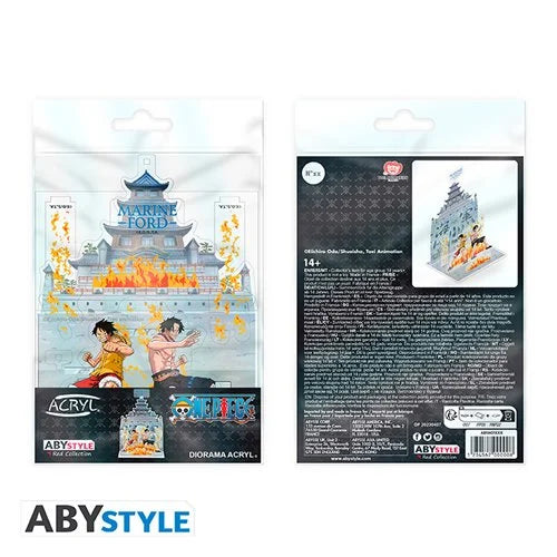 One Piece Marineford Acryl Diorama by Abysse America