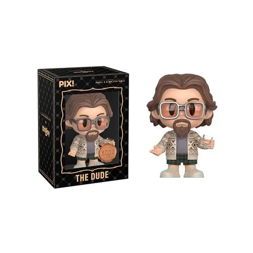 ThrillJoy The Big Lebowski The Dude Pix! Vinyl Figure Sealed Limited to 6000 PCS