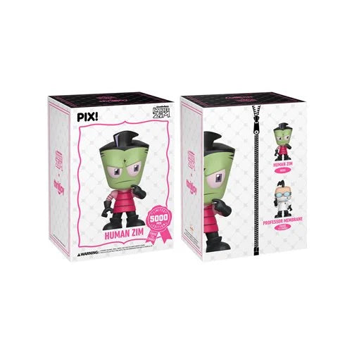 ThrillJoy Invader Zim Human Zim Pix! Vinyl Figure Sealed Limited Edition 5000 PCS