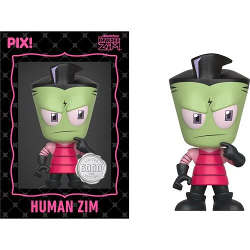 ThrillJoy Invader Zim Human Zim Pix! Vinyl Figure Sealed Limited Edition 5000 PCS