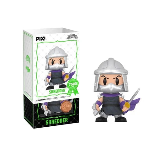ThrillJoy Teenage Mutant Ninja Turtles Shredder Pix! Vinyl Figure Sealed Limited Edition 7500 PCS
