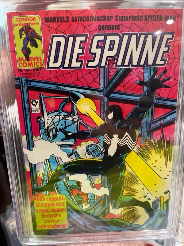 Amazing Spider-Man Vol. 1 #291A 1987 CGC 8.0 Signature Series  Michelinie German Foreign Edition Marvel Comics