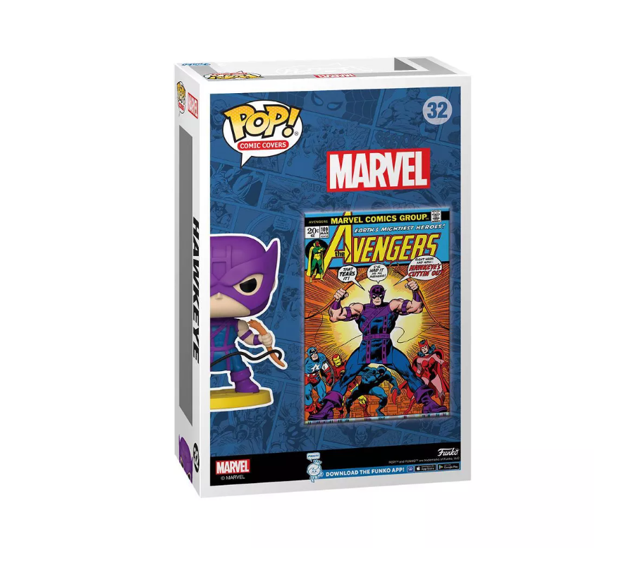 Funko POP! Comic Cover #32: Marvel - The Avengers #109 - Hawkeye - Target Exclusive