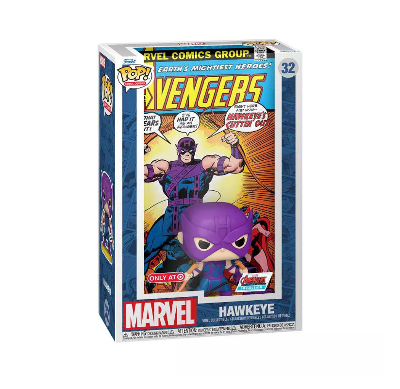 Funko POP! Comic Cover #32: Marvel - The Avengers #109 - Hawkeye - Target Exclusive