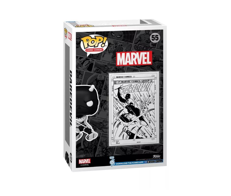 Funko POP! Comic Cover #55: Marvel - Daredevil - Artist Proof B&W #189 - Target Exclusive