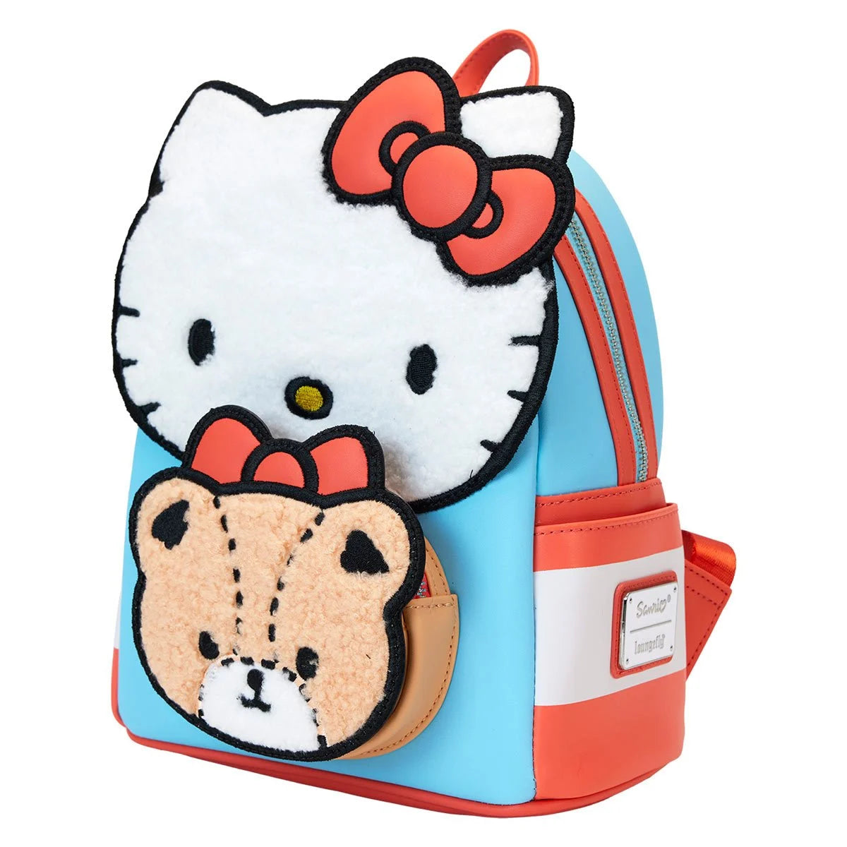 Hello Kitty and Bear Cosplay Sherpa Mini-Backpack New with Tags