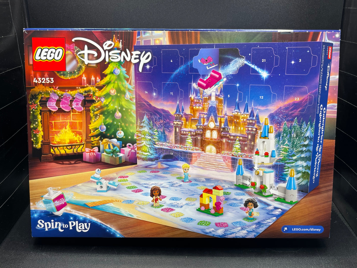 LEGO Disney: Advent Calendar 2024 (43253) 253 pcs Spin to Play Collectible Toy