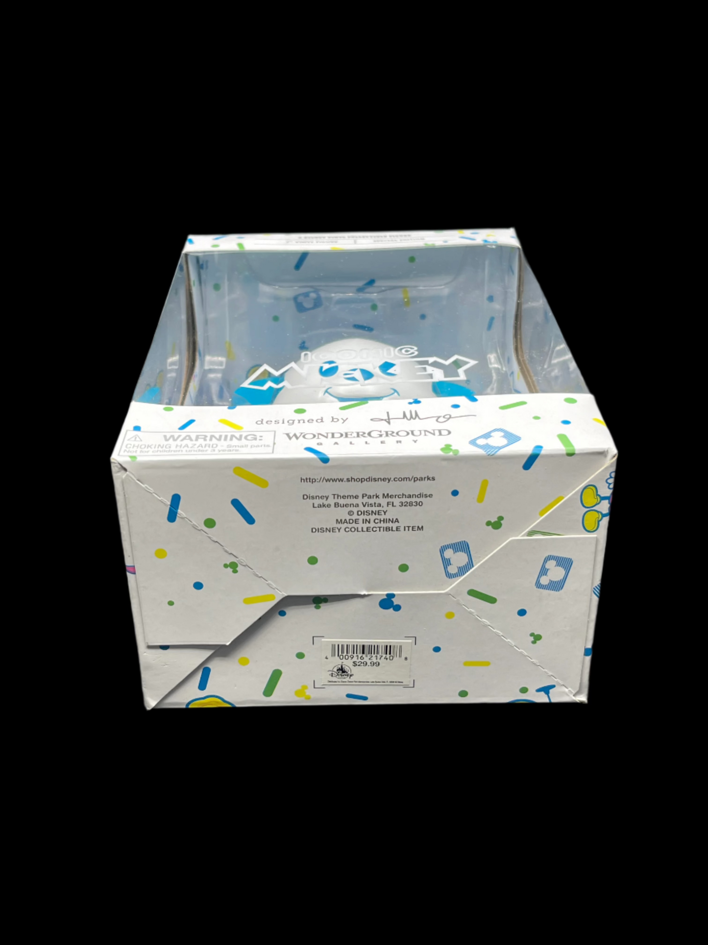 Disney Parks Vinyl Collectible Figure - WonderGround Gallery - Neon Iconic Mickey - by Jerrod Maruyama