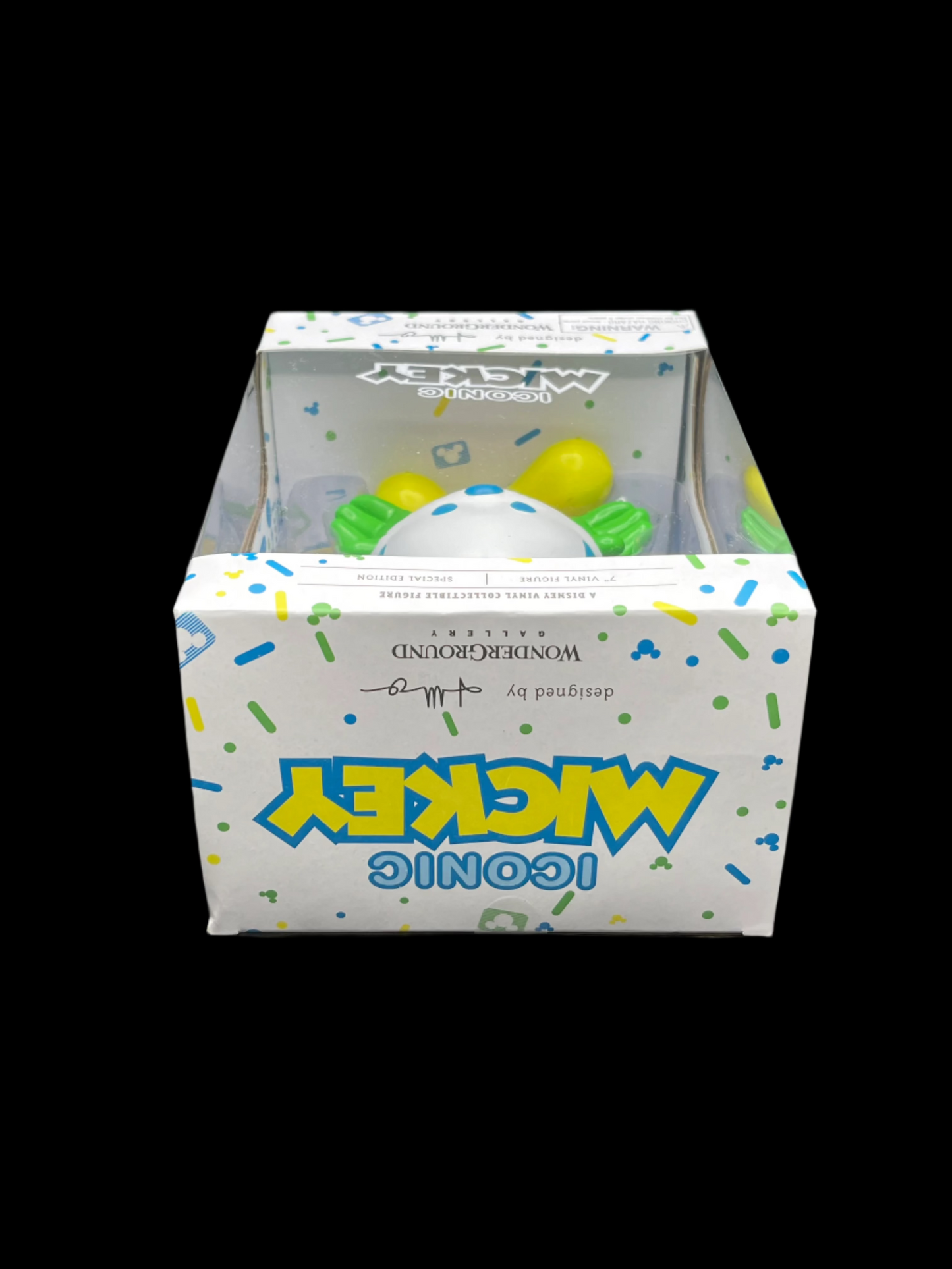 Disney Parks Vinyl Collectible Figure - WonderGround Gallery - Neon Iconic Mickey - by Jerrod Maruyama