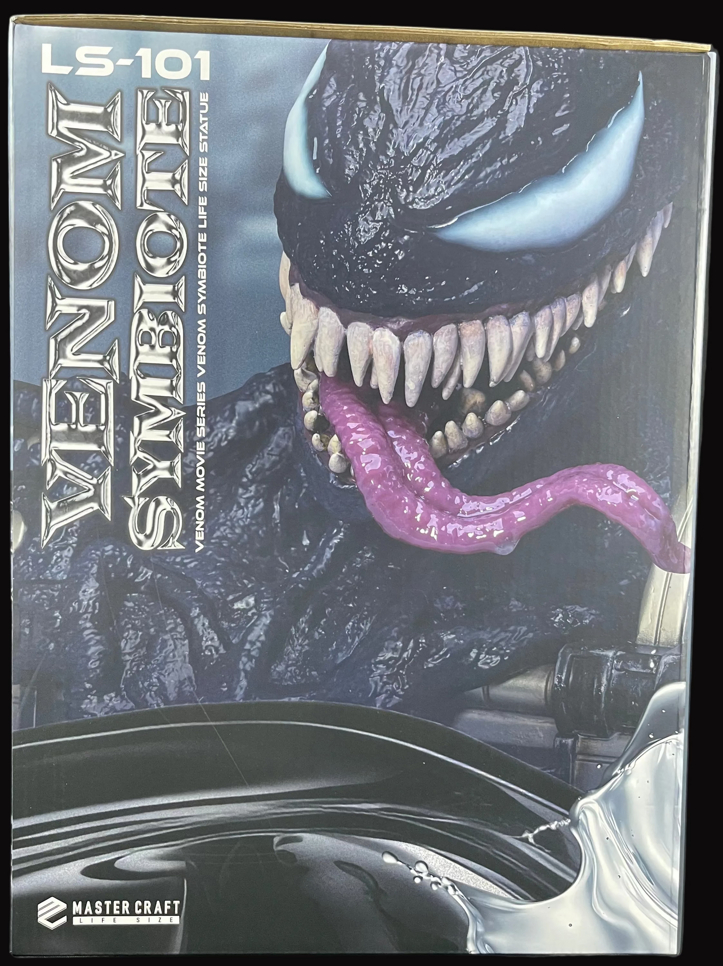 Beast Kingdom Marvel LS-101 Venom Movie Series Venom Symbiote Life Size Statue