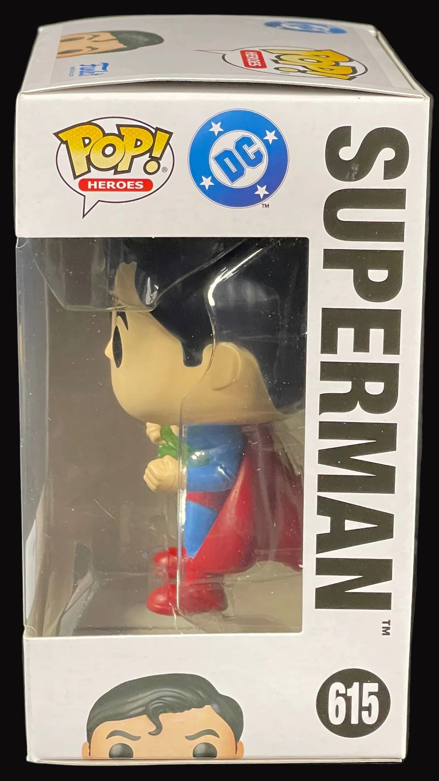 Funko POP! Heroes: Superman Glow in The Dark Exclusive Vinyl Figure #615 (Target Exclusive)