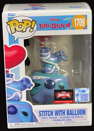 Funko POP! Disney Lilo & Stitch- Sitch with Balloon Vinyl Figure #1709 (Target Exclusive)