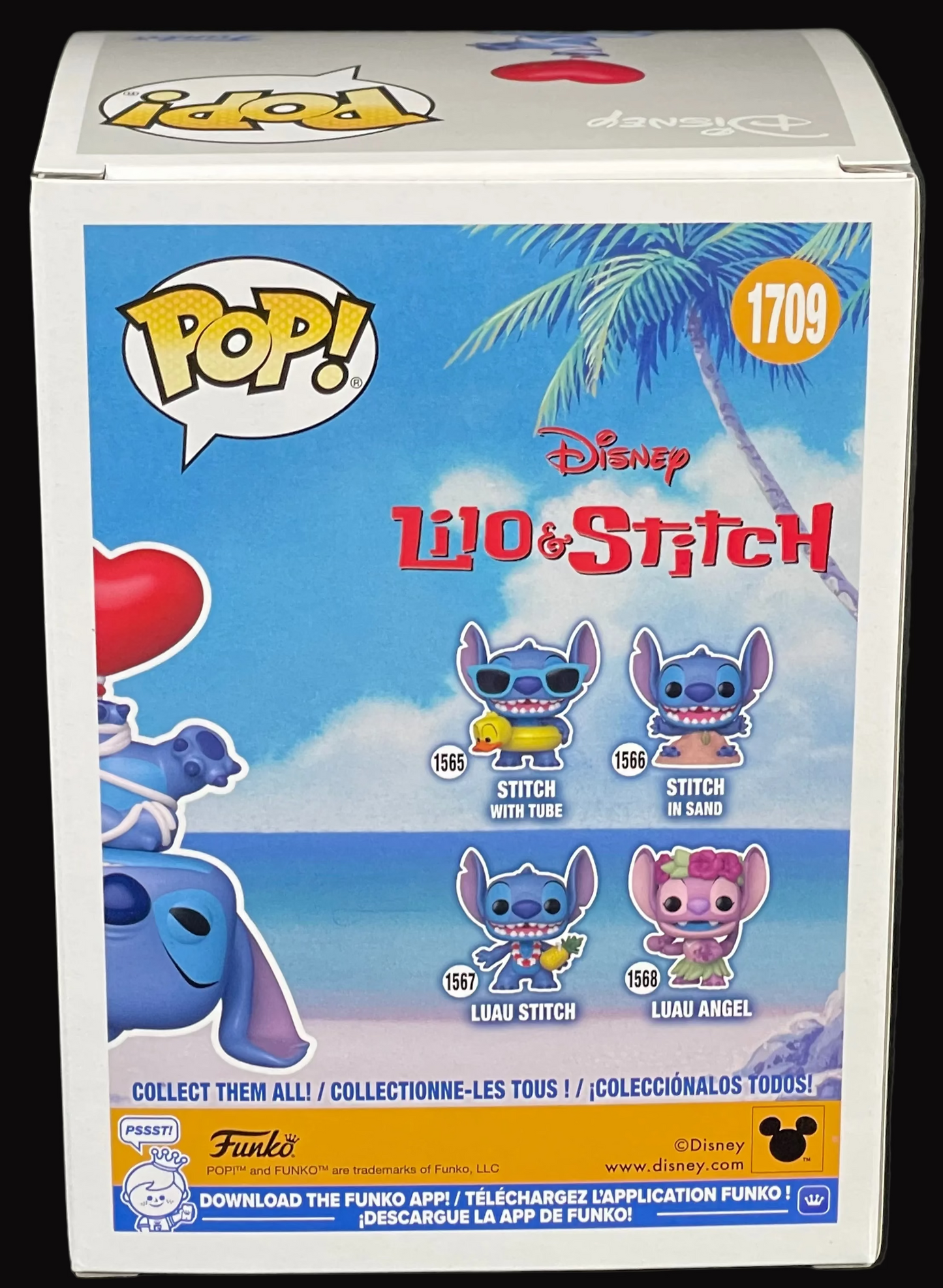 Funko POP! Disney Lilo & Stitch- Sitch with Balloon Vinyl Figure #1709 (Target Exclusive)