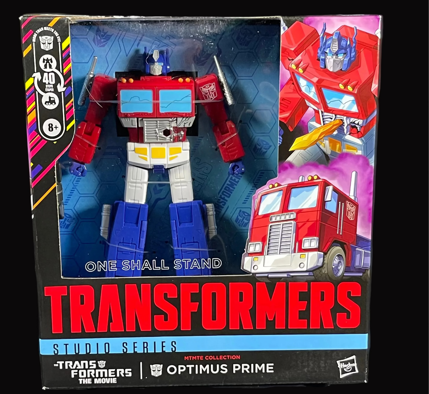 Transformers Studio Series MTMTE Collection Transformers OPTIMUS PRIME IN HAND Damaged Box
