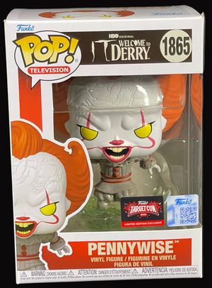 Funko POP! Television: HBO Original IT Welcome To Derry Pennywise Vinyl Figure #1865 (Target Exclusive)