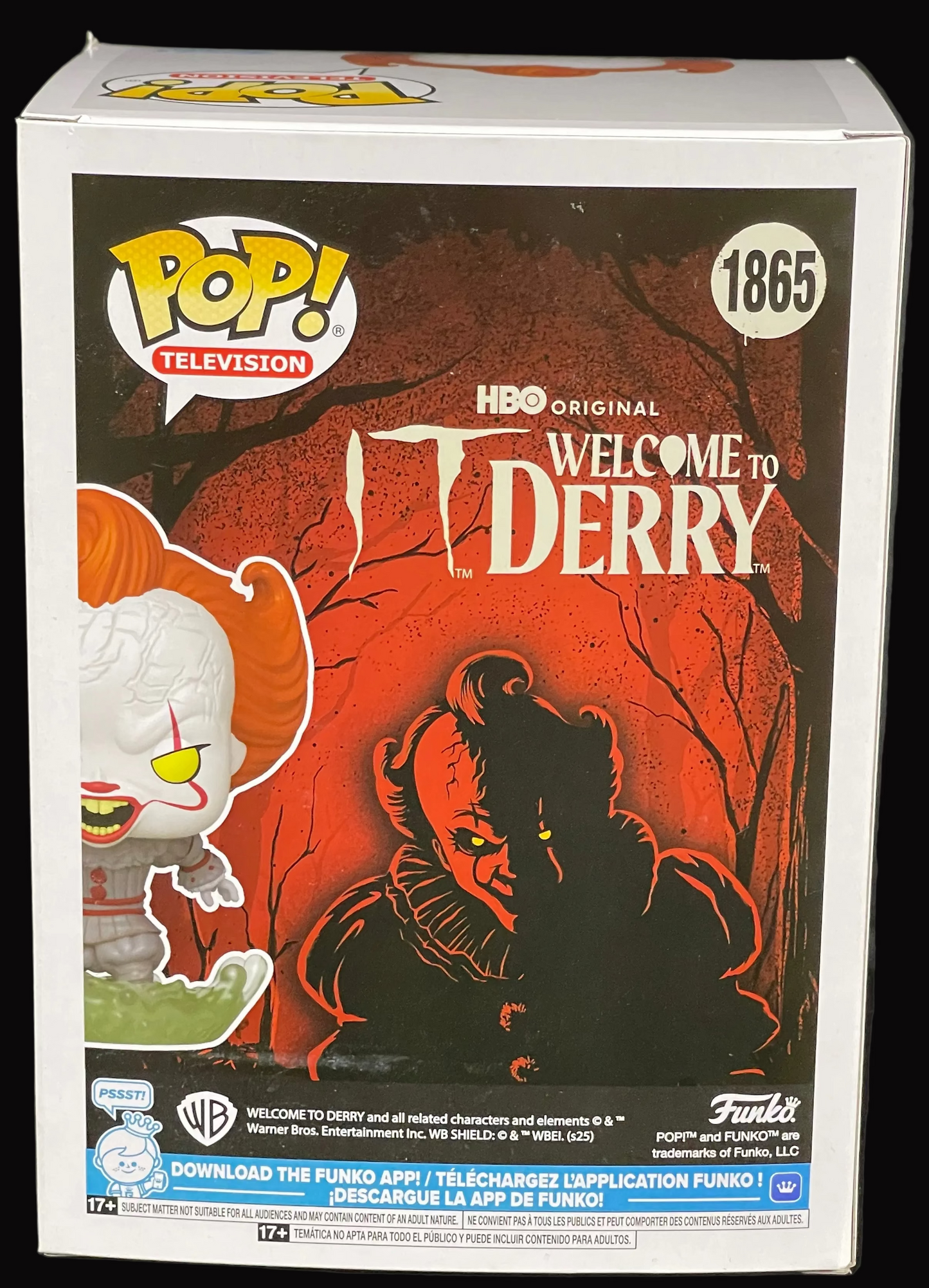 Funko POP! Television: HBO Original IT Welcome To Derry Pennywise Vinyl Figure #1865 (Target Exclusive)