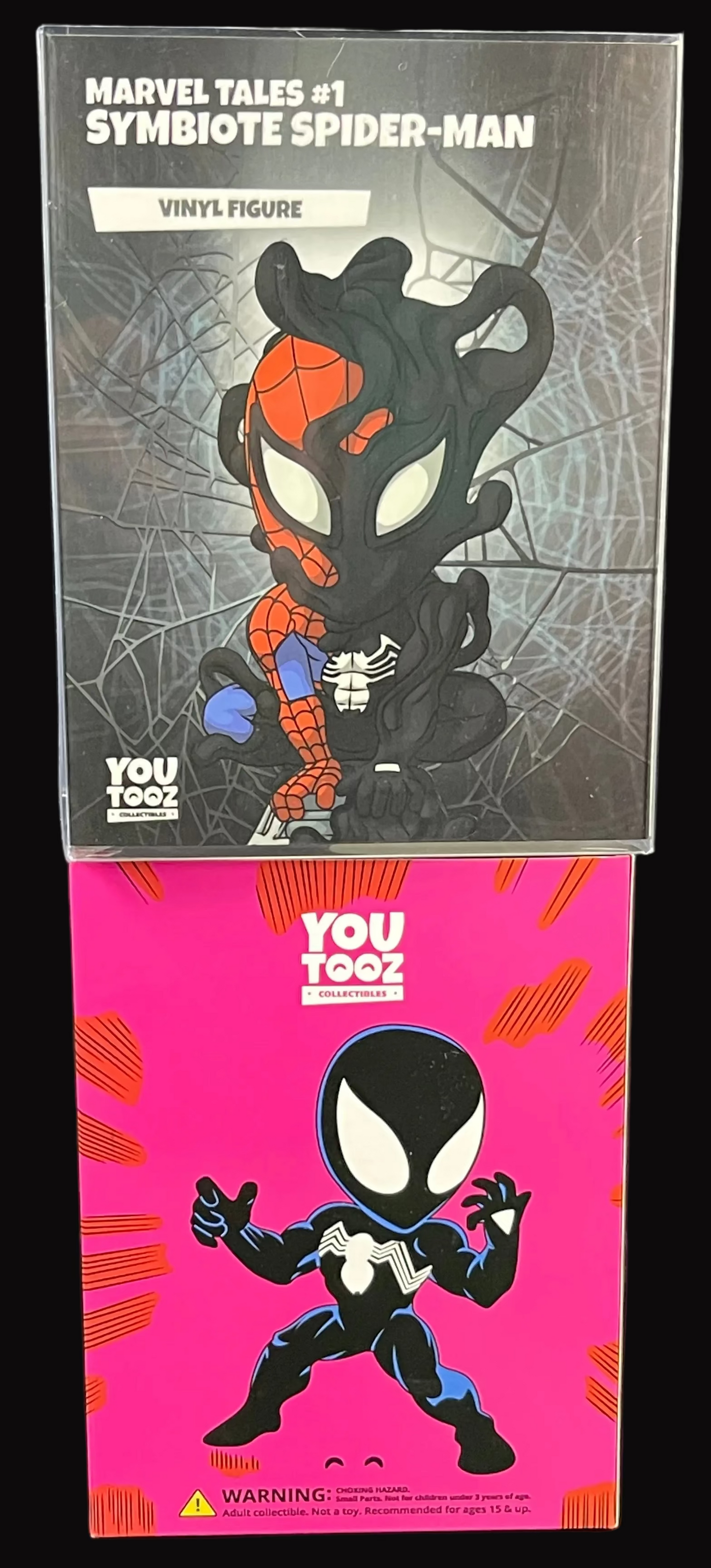 Youtooz Marvel Comics Collection Marvel Tales #1 Symbiote Spider-Man Vinyl Figure #21