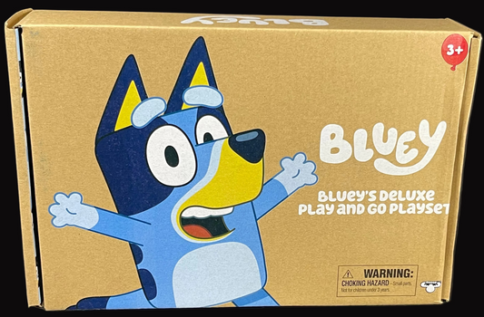 Bluey Deluxe Collector Case with Bluey and Friends 2.5-3 in Figures and Accessories Ages 3+