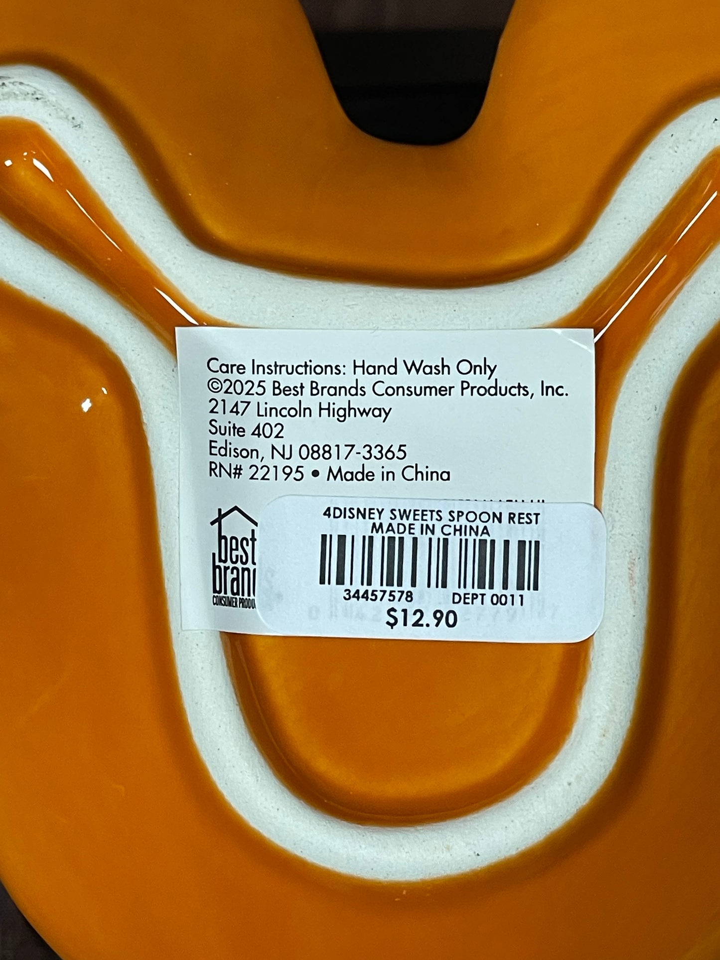 Disney Mickey Mouse Halloween Trick or Treat Spoon Rest