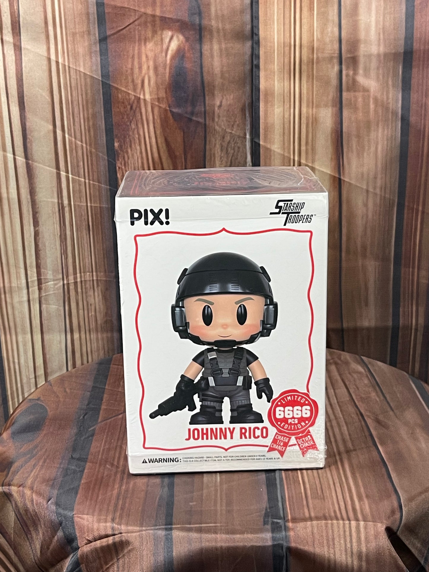 ThrillJoy Starship Troopers Johnny Rico (Armored) Pix! Vinyl Figure LE6666 Sealed Random Chase