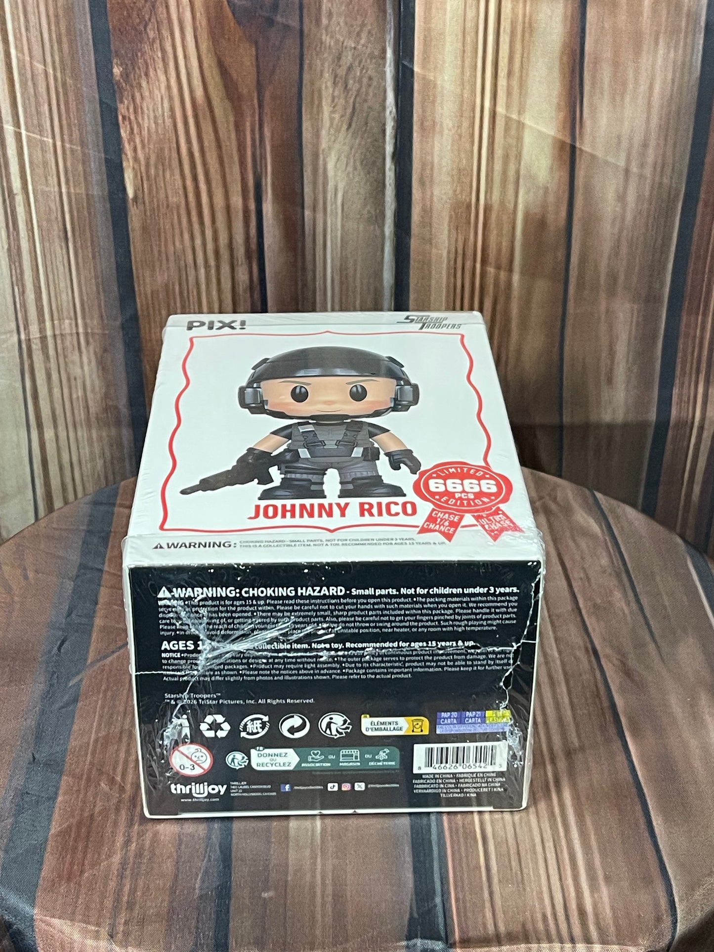 ThrillJoy Starship Troopers Johnny Rico (Armored) Pix! Vinyl Figure LE6666 Sealed Random Chase