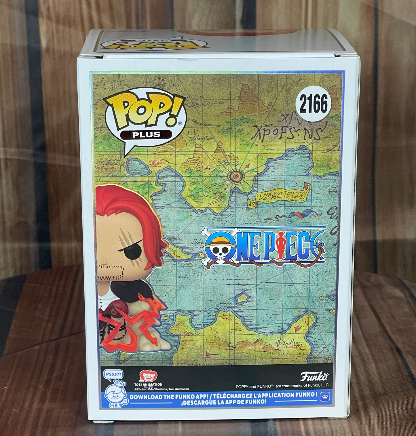 Funko POP Animation Plus: One Piece Shanks Funko Pop! Vinyl Figure #2166