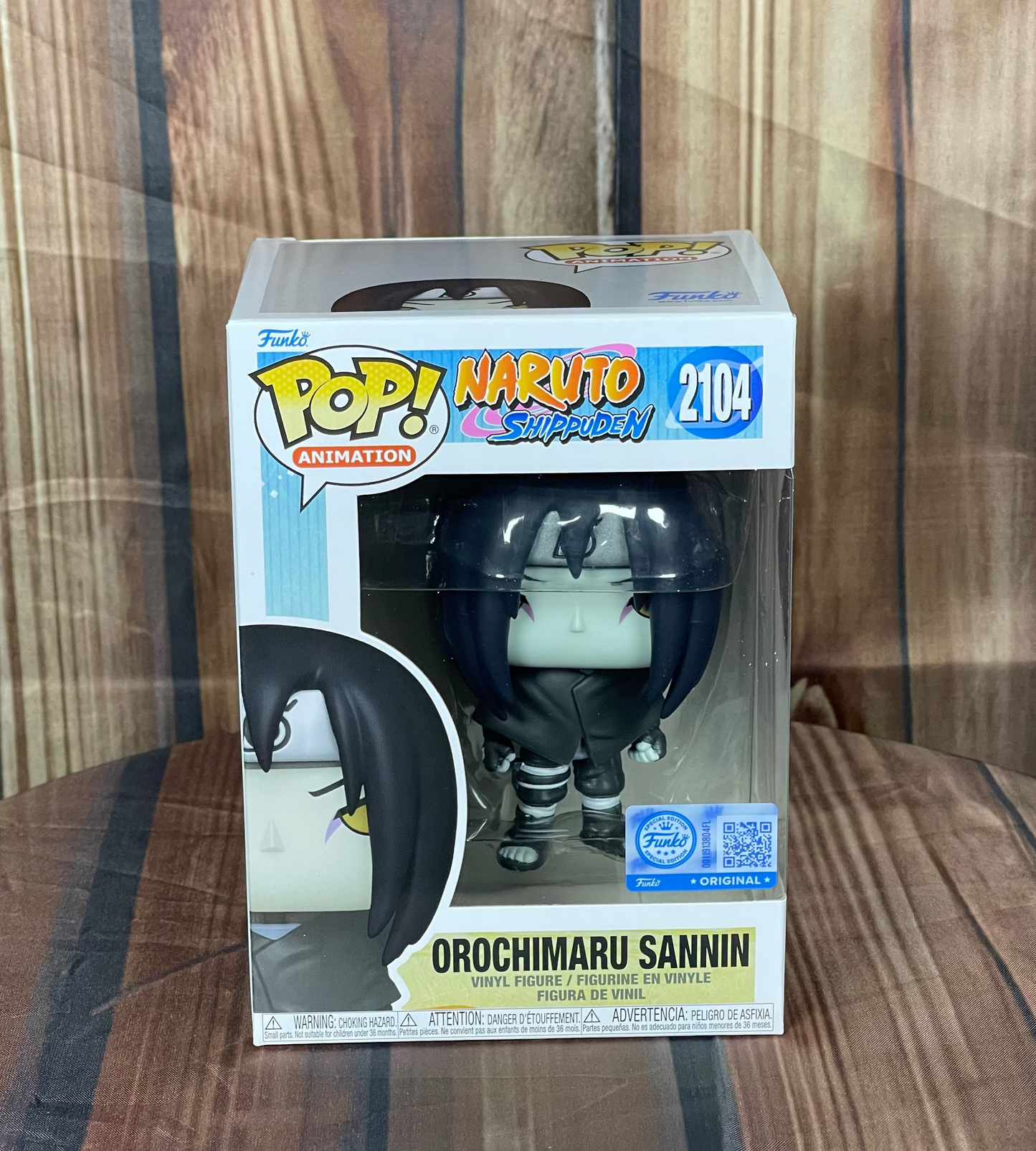 Funko POP Animation: Naruto: Shippuden Orochimaru Sannin Funko Pop! Vinyl Figure #2104 - Entertainment Earth Exclusive
