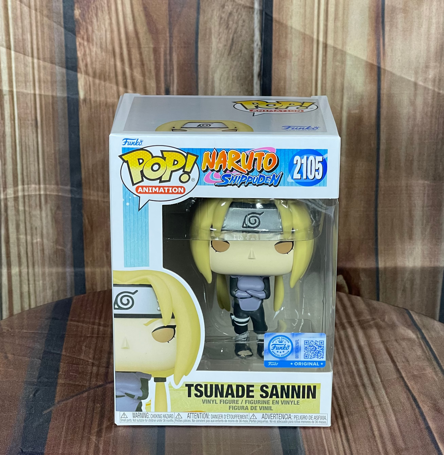 Funko POP Animation: Naruto: Shippuden Tsunade Sannin Funko Pop! Vinyl Figure #2105 - Entertainment Earth Exclusive