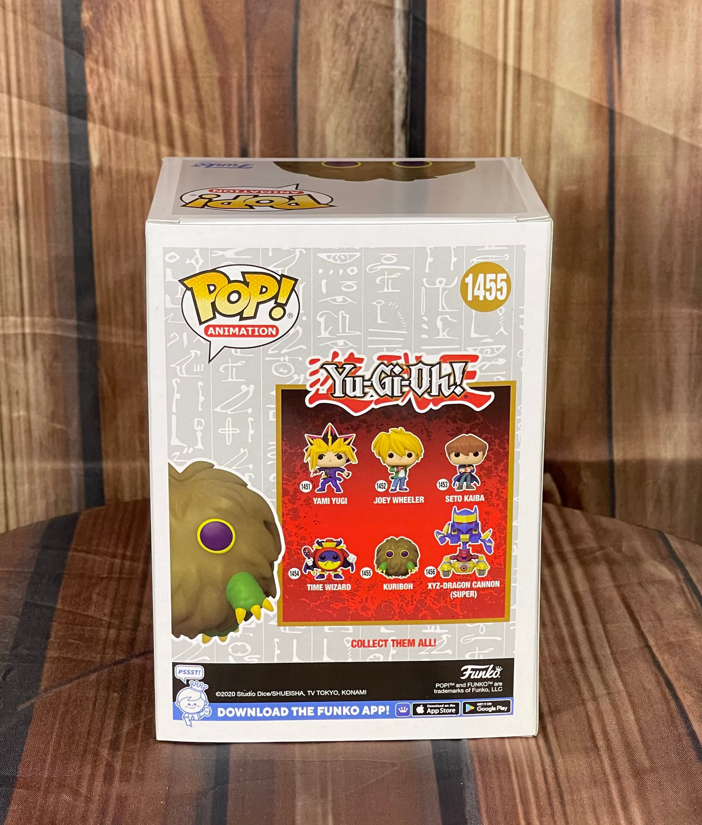 Funko POP Animation: Yu-Gi-Oh! Kuriboh Flocked and Glow-in-the-Dark Funko Pop! Vinyl Figure #1455 - AAA Anime Exclusive