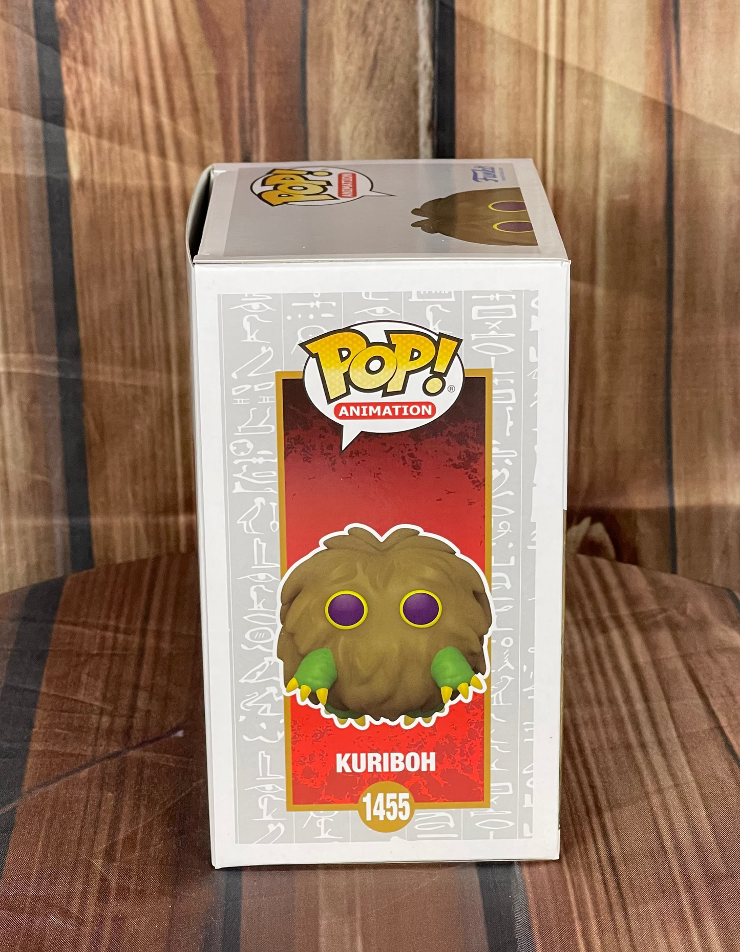 Funko POP Animation: Yu-Gi-Oh! Kuriboh Flocked and Glow-in-the-Dark Funko Pop! Vinyl Figure #1455 - AAA Anime Exclusive