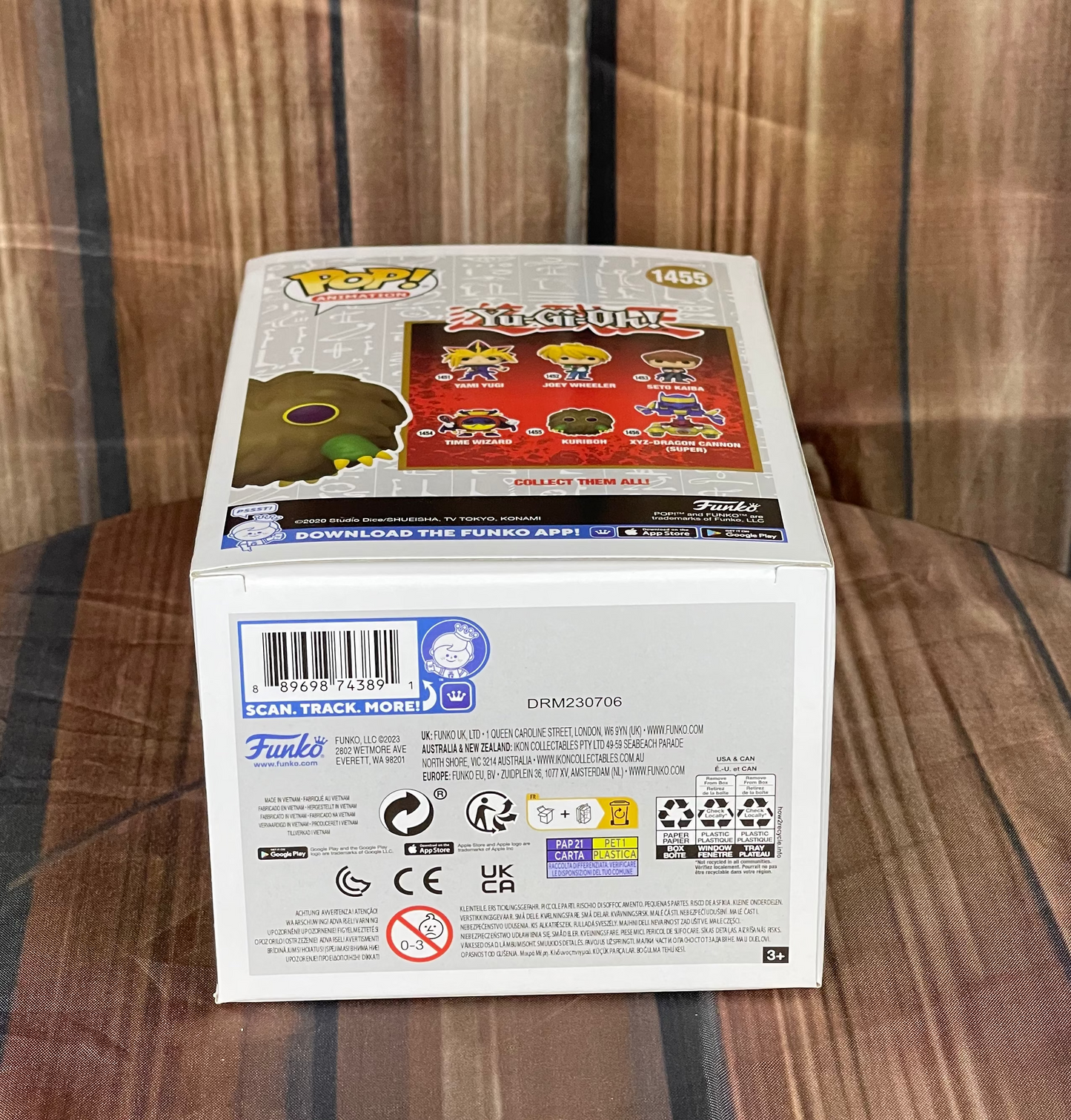 Funko POP Animation: Yu-Gi-Oh! Kuriboh Flocked and Glow-in-the-Dark Funko Pop! Vinyl Figure #1455 - AAA Anime Exclusive