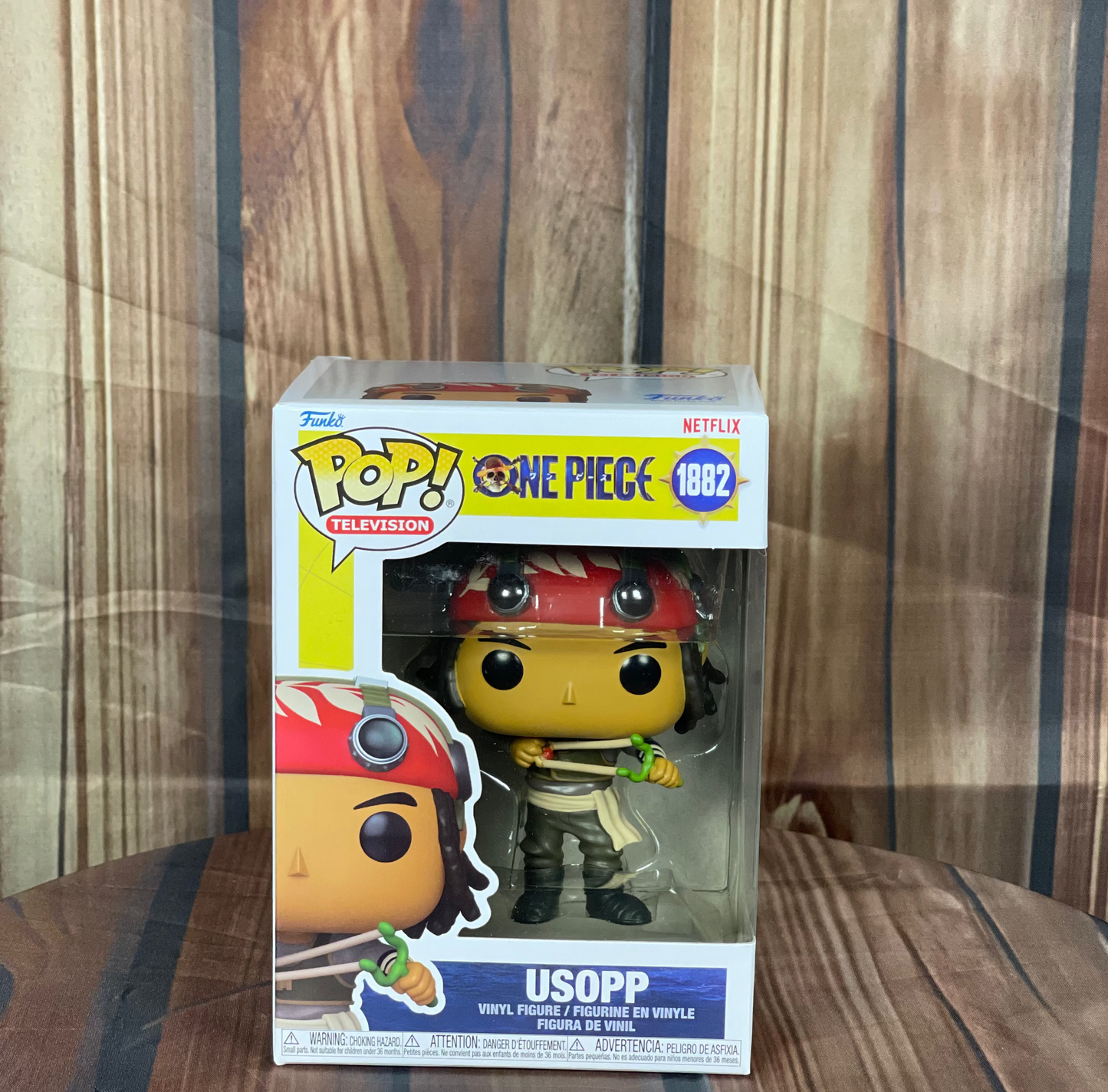 Funko POP Television: One Piece Live Action Usopp Funko Pop! Vinyl Figure #1882 Netflix